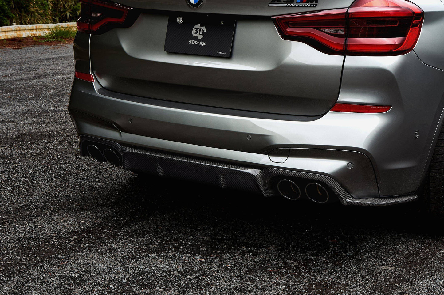 BMW X3M Carbon Fiber Rear Diffuser By Form Industries (2019+, F97)