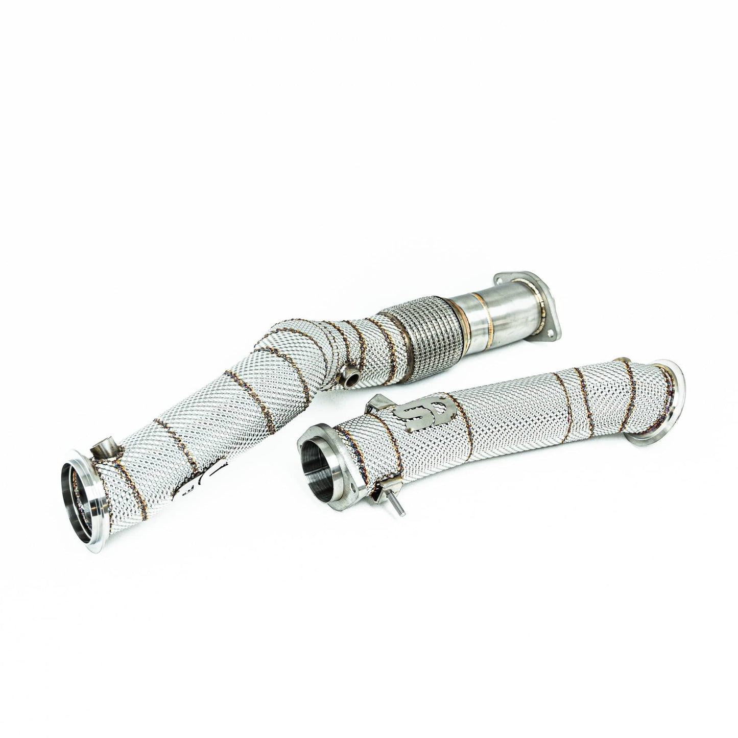 BMW M3 G80 & M4 G82 (S58) Decat Catless Downpipes With Heat Shield (2021+)