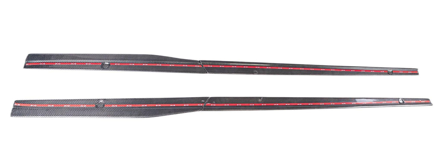 Carbon Fiber Performance Side Skirts For VW Golf, Gti & R (2019+, Mk8)