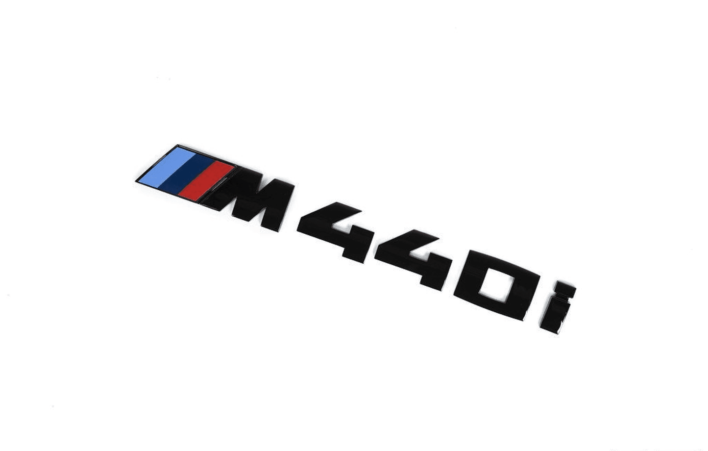 Gloss Black Rear Model Badge For BMW M440I