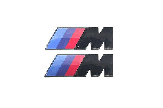BMW M Sport Models F20 F22 F30 F40 F44 Gloss Black Fender Badge