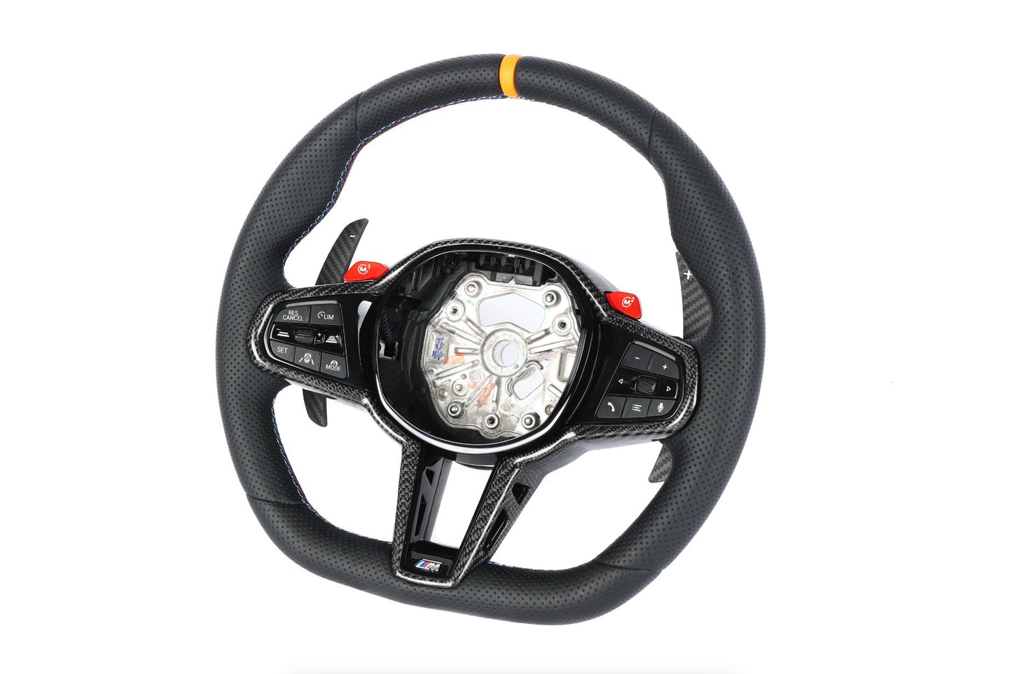 BMW G Series M2, M3, M4, 2, 3, 4 Facelift LCI Carbon Fiber Steering Wheel By Form Industries+ (2018-2023)