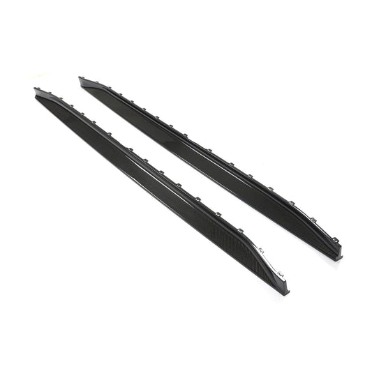 BMW G80 G81 M3 & G82 M4 Pre-Preg Carbon Fiber OEM Style Side Skirts (2021+)
