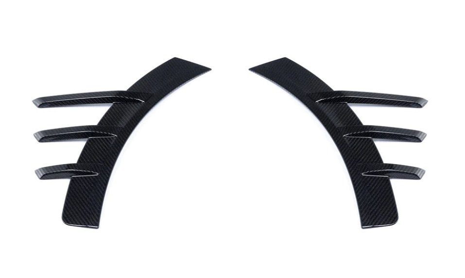 BMW M2 G87 Pre-Preg Carbon Fiber Rear Side Fender Trim Spats By Form Industries (2023+)