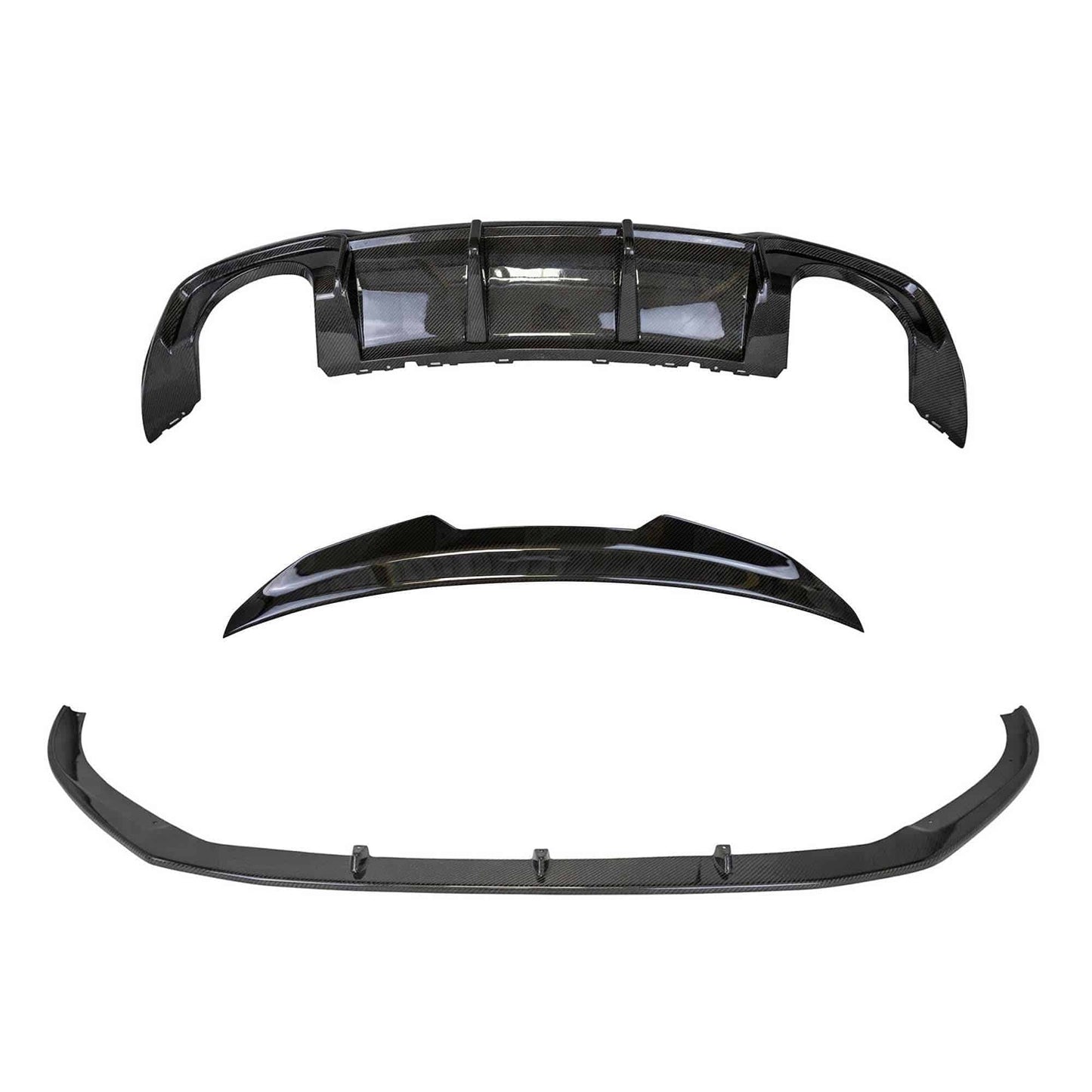 Carbon Fiber Body Kit For Audi RS3 Saloon Lci (2017-2020, 8V)