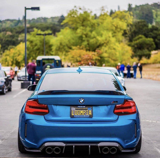BMW M2 & M2 Competition F87 Form Industries Pre-Preg Carbon Fiber Competition Rear Diffuser (2015-2021)
