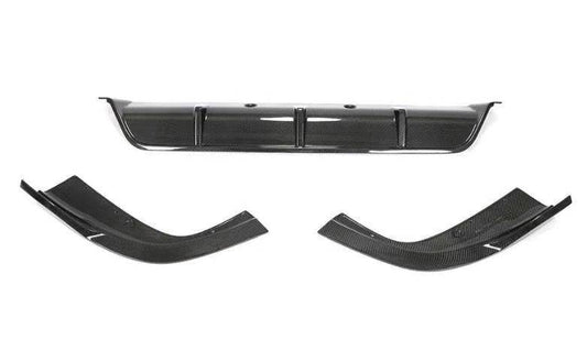 BMW X5 G05 Carbon Fiber Competition Rear Diffuser Set (2018+)