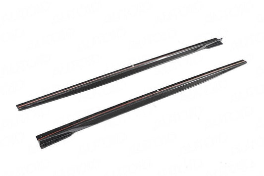 BMW 3 Series & M340i G20 G21 Carbon Fiber Competition Side Skirts (2019+)