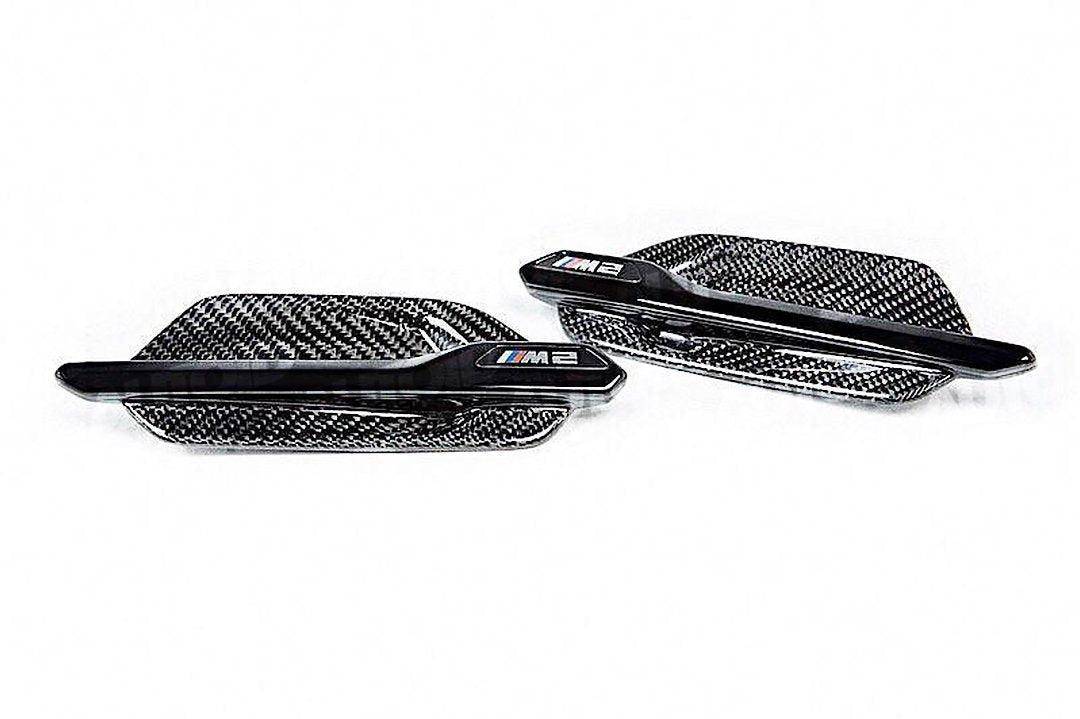 Carbon Fiber Side Fender Trim For BMW M2 & M2 Competition (2015-2021, F87)