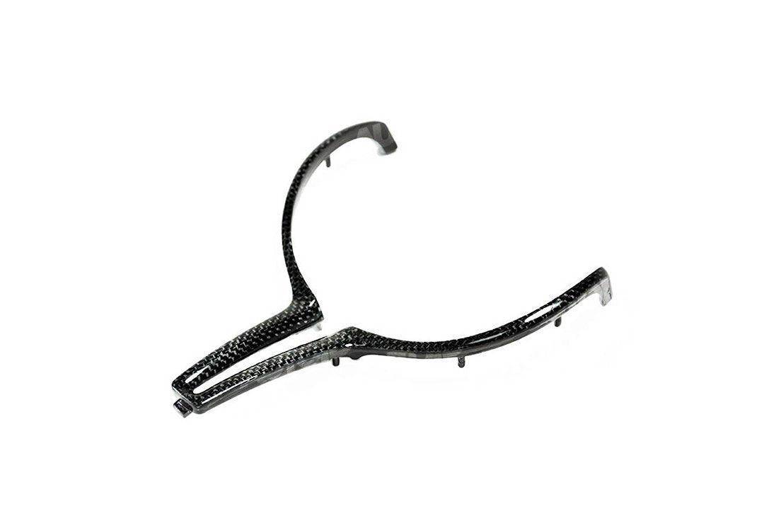 Carbon Fiber Steering Wheel Trim Accent For BMW M Cars (2012-2021, Fxx)