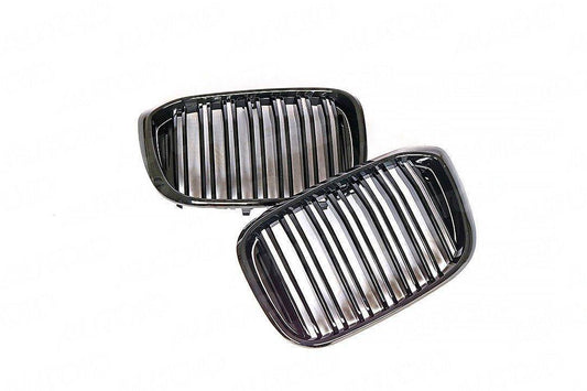 BMW X3 & X4 G01 G02 Gloss Black Kidney Grilles (2019-2022)