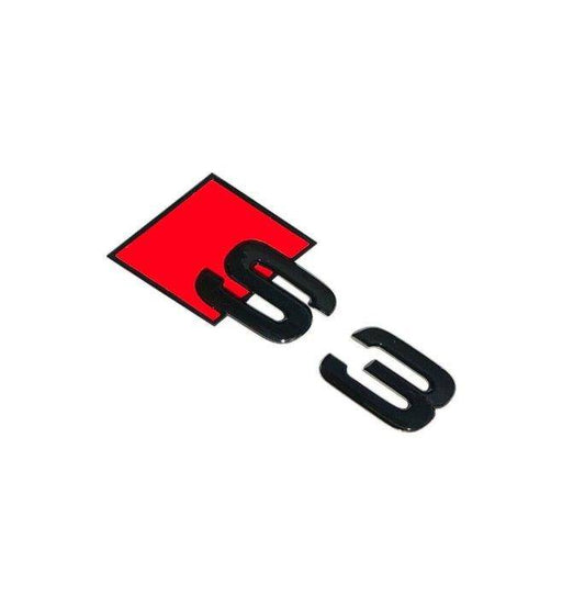 Audi S3 Gloss Black Rear Model Badge