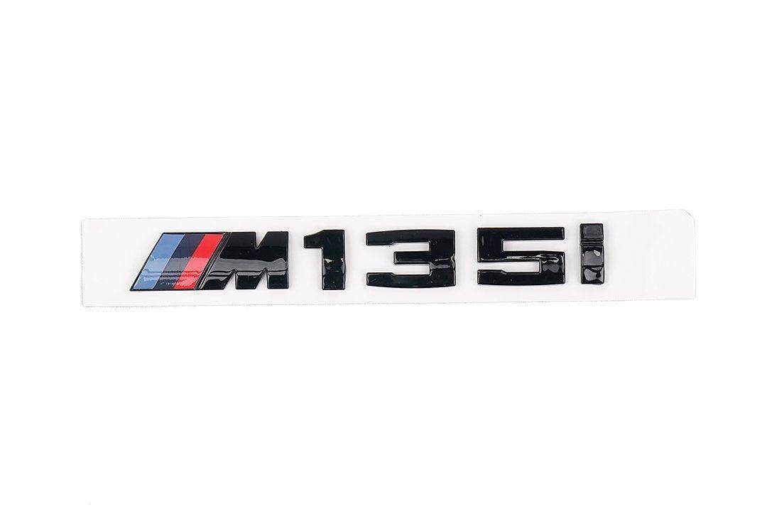 Gloss Black Rear Model Badge For BMW 1 Series M135I (F20 F21 F40)