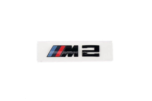 BMW M2 Gloss Black Rear Model Badge