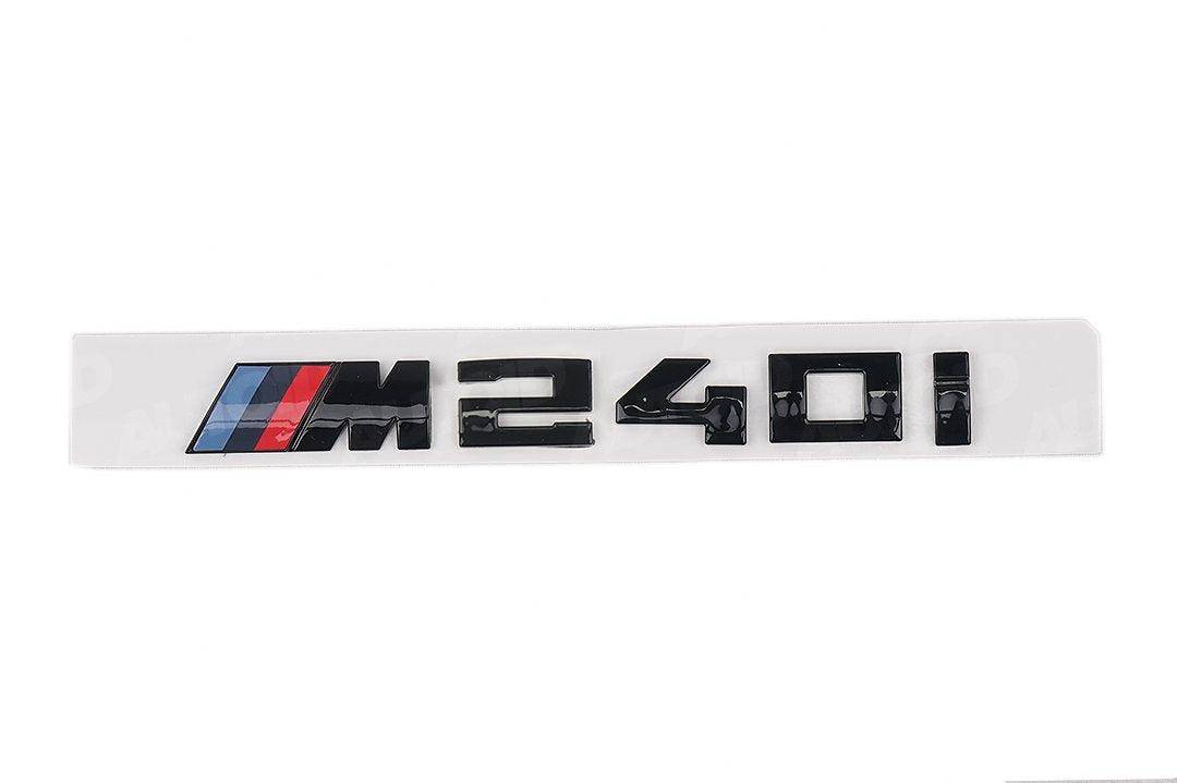 Gloss Black Rear Model Badge For BMW 2 Series M240I (G42 F22 F23)