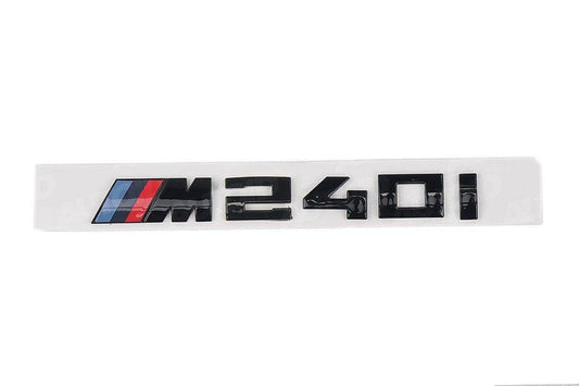 BMW 2 Series M240i G42 F22 F23 Gloss Black Rear Model Badge