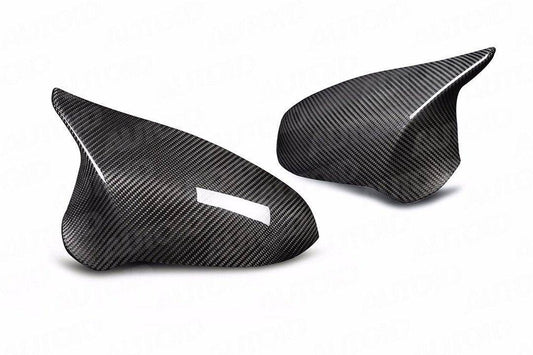 BMW M2 Competition F87, M3 F80 & M4 F82 Pre-Preg Carbon Fiber Wing Mirror Covers (2014-2021)