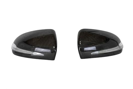 Mercedes C Class & C63 W205 Pre-Preg Carbon Fiber Mirror Covers (2014-2021)
