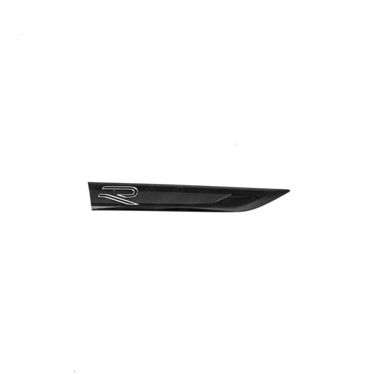 VW Golf R Gloss Black Side Fender Trims (2017-2020, Mk7.5)